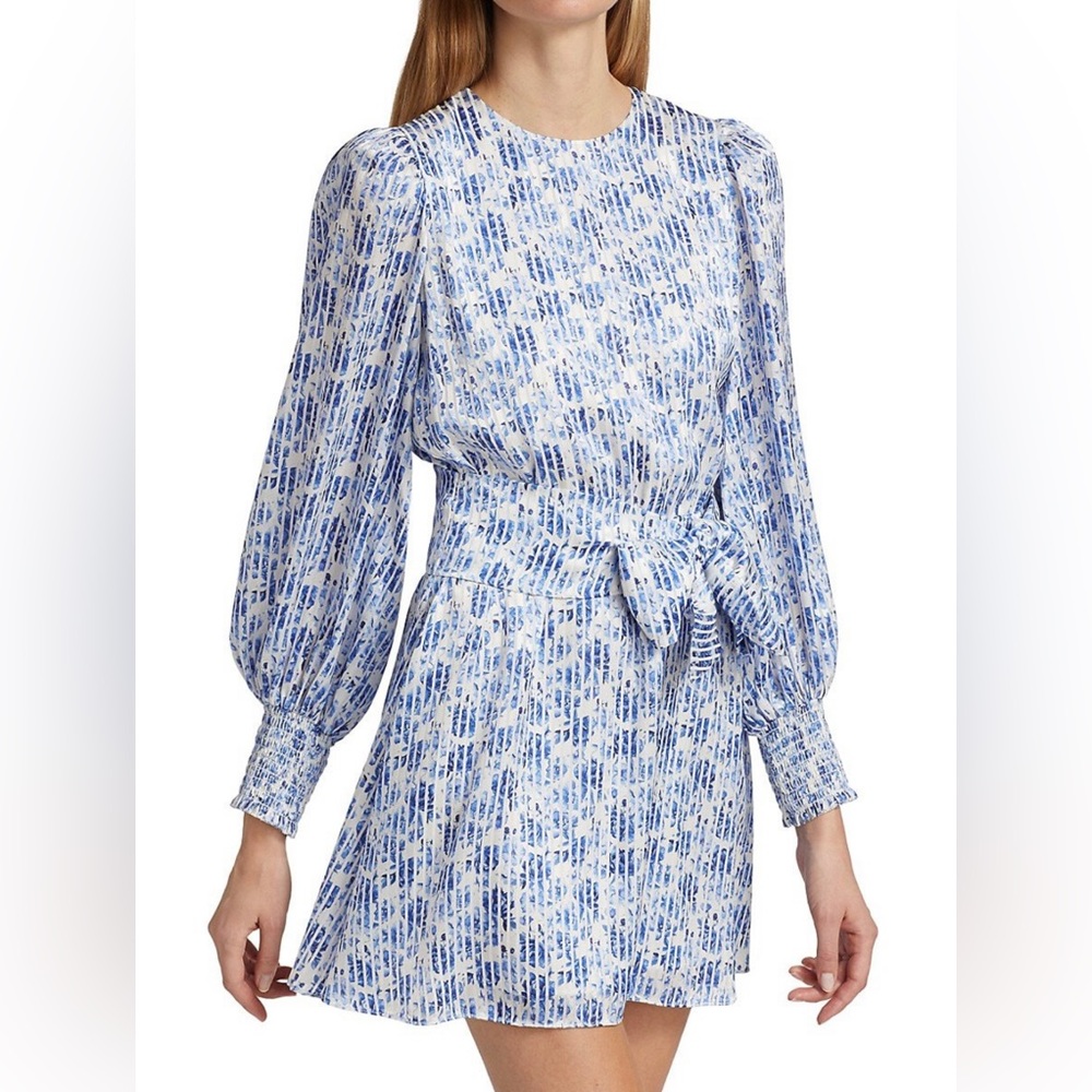 Alice and Olivia Molli Printed Belted Dress - Picture 2 of 13